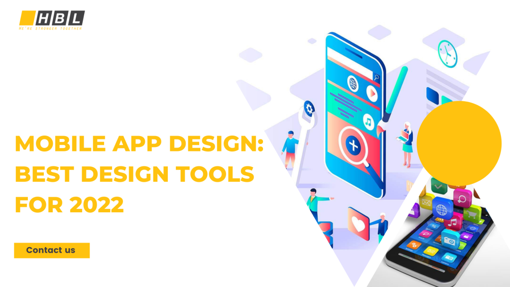 Mobile app design - best design tools for 2022