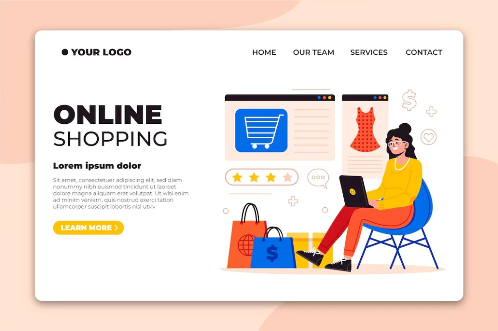 Some features a modern ecommerce website