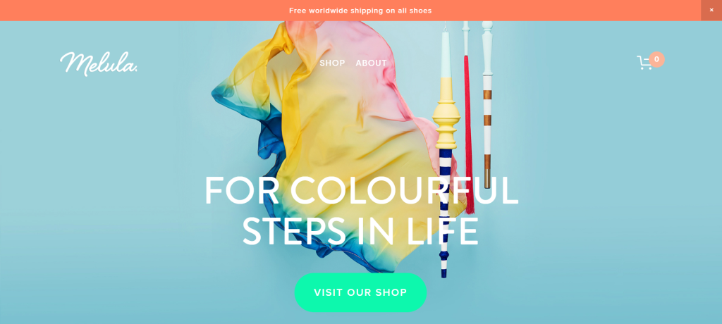 Melula fashion ecommerce web design