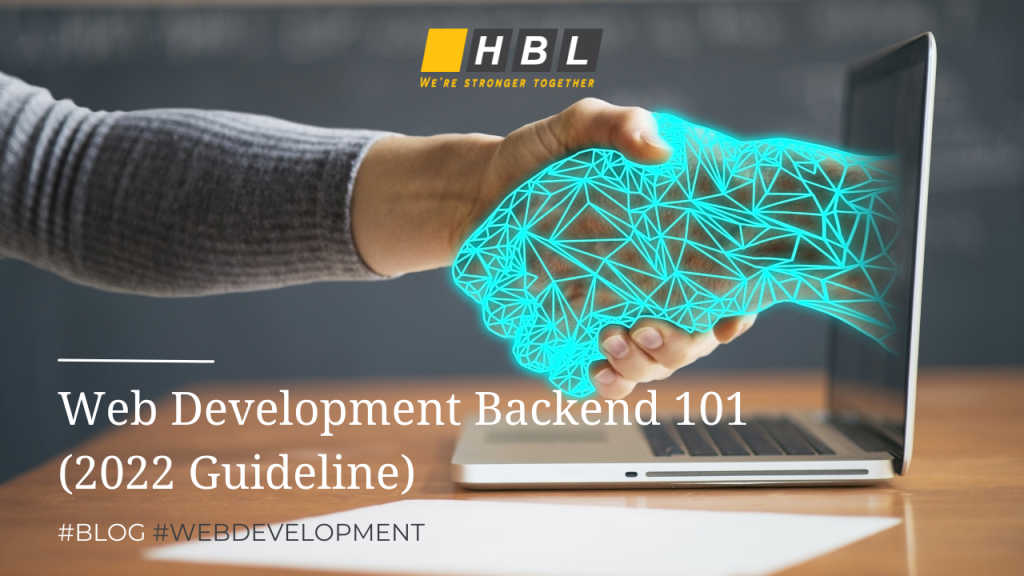 Web development backend 101 - banner