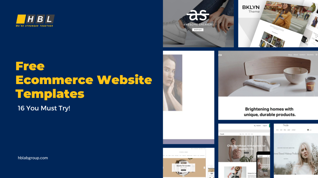 Free ecommerce website templates 16 you must try