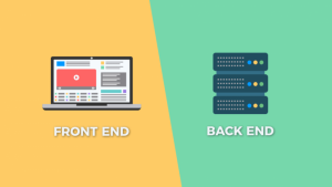 front end and back end frameworks