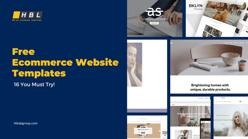 Free Ecommerce Website Templates 16 You Must Try