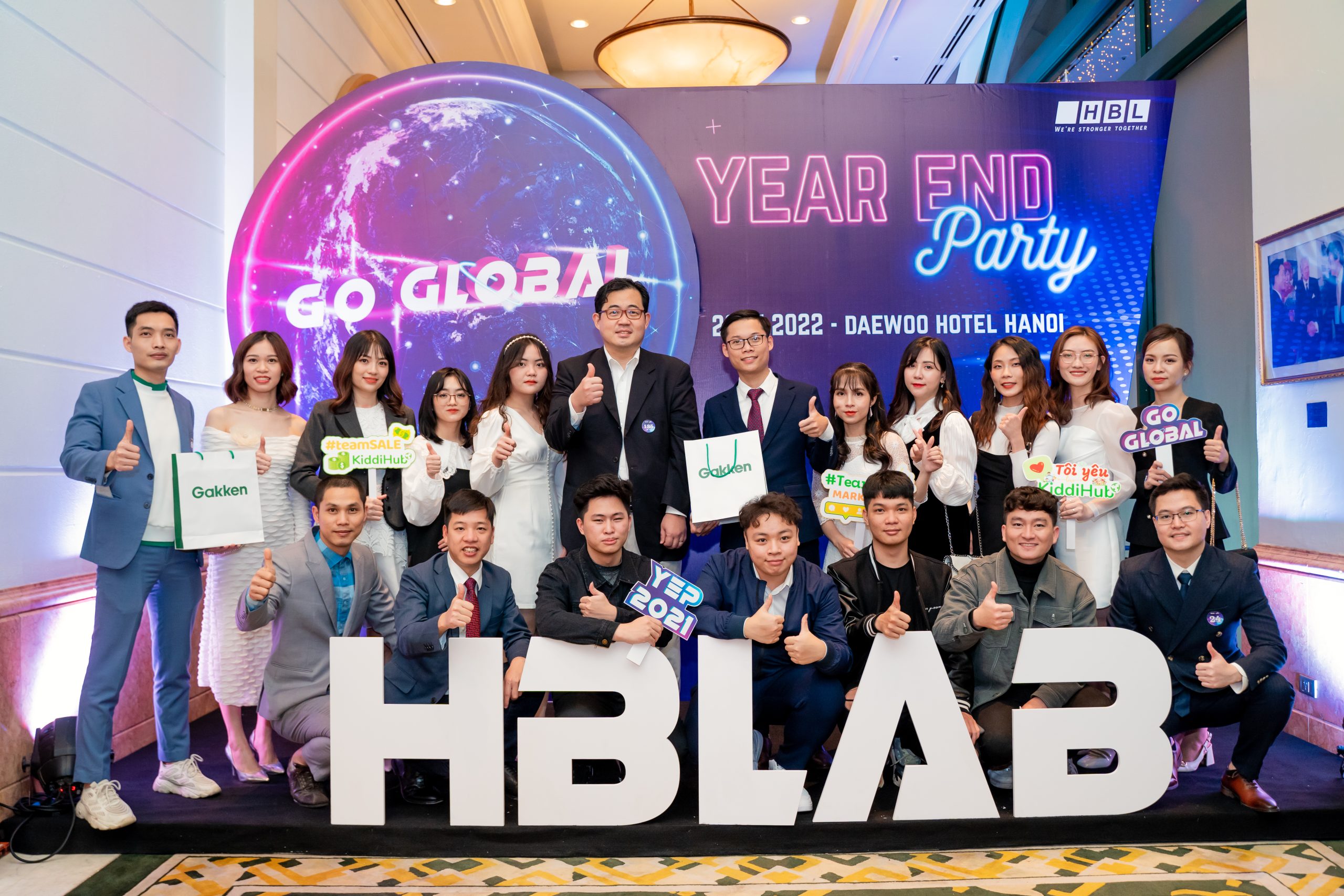 HBLAB's year end party 2021