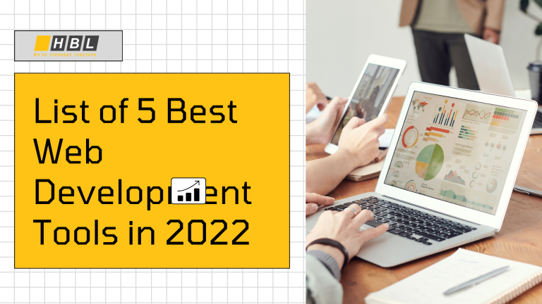 List of 5 Best Web Development Tools in 2022