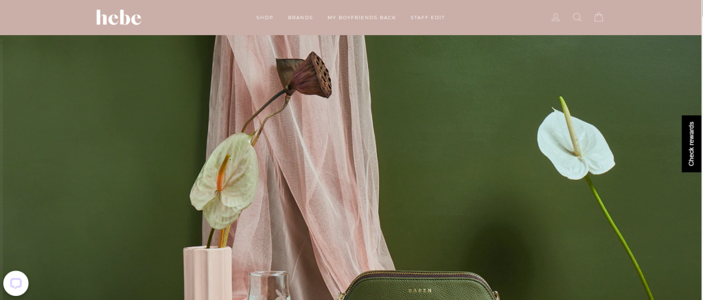 clothes Ecommerce web design