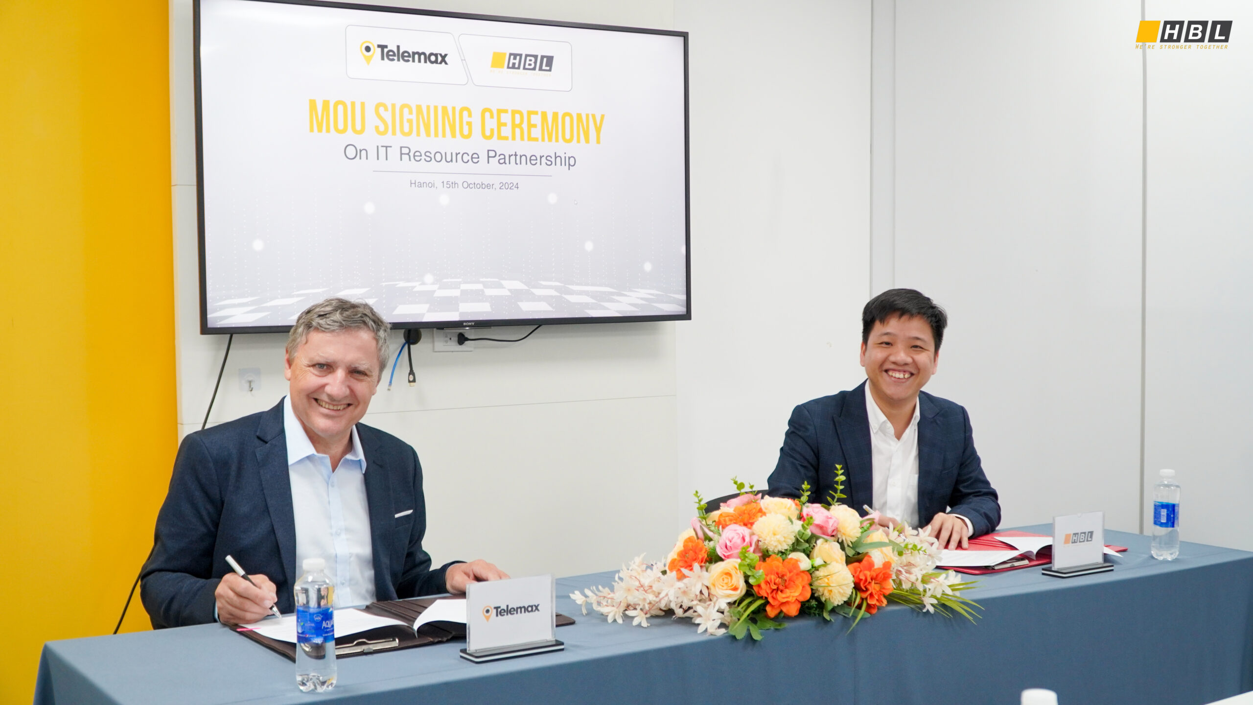 HBLAB Signs a Memorandum of Understanding (MoU) with Telemax