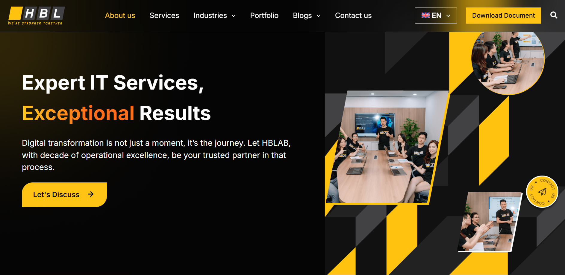 HBLAB Top software outsourcing in vietnam