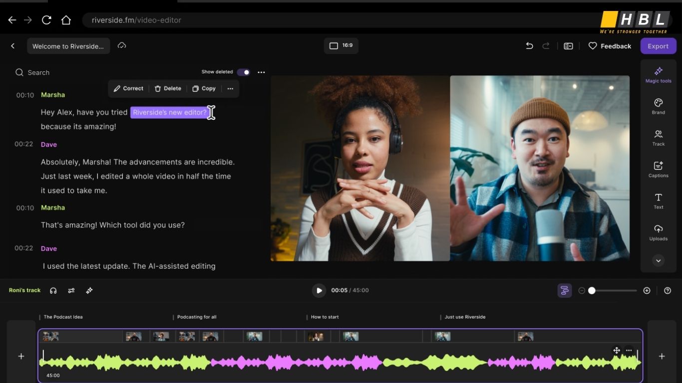 AI Podcast Generator: The Complete 2026 Guide to Creating High-Quality AI-Generated Podcasts 4 Riverside AI - Top AI Podcast Generator