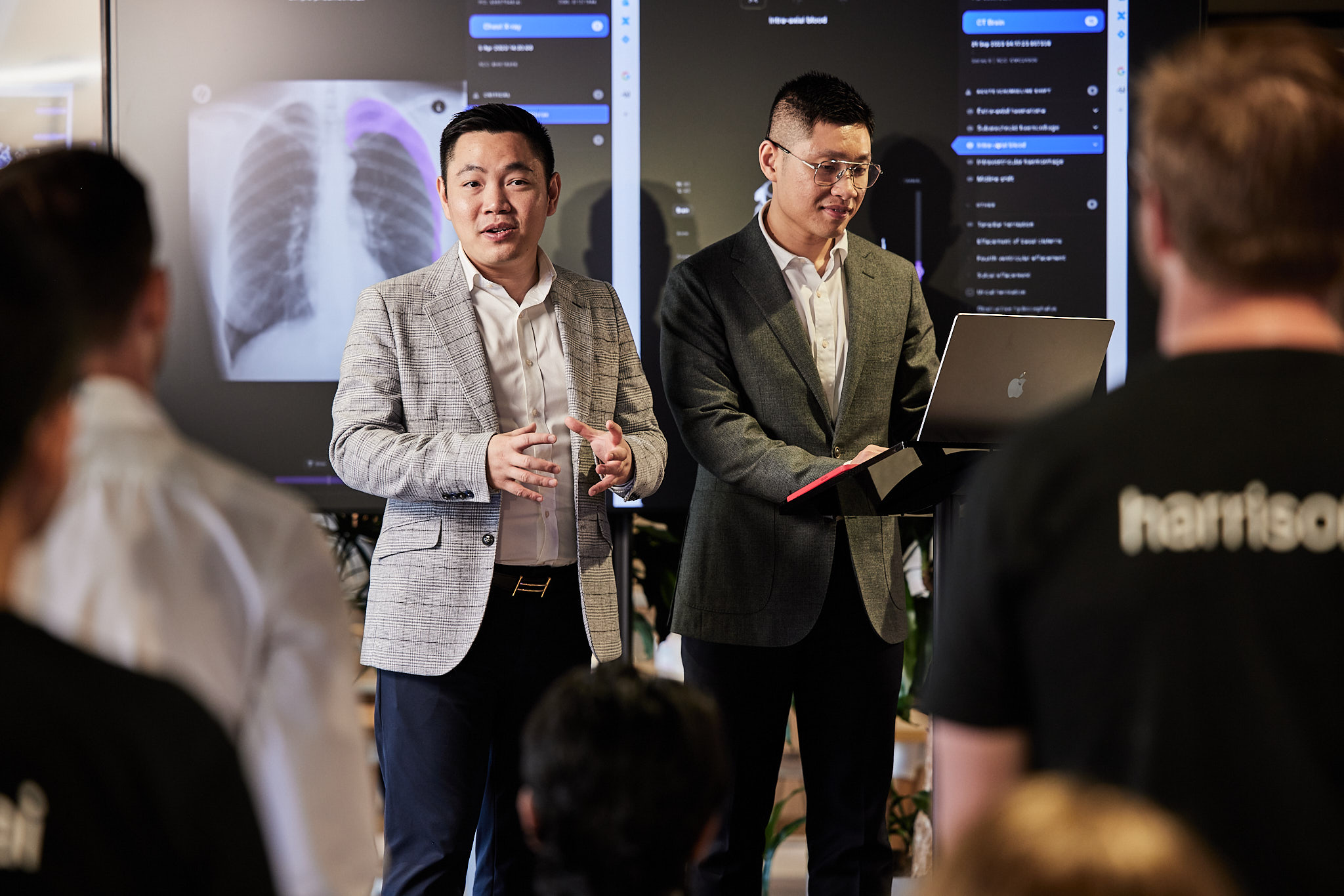 Dr. Aengus Tran (a clinician) and his brother Dimitri