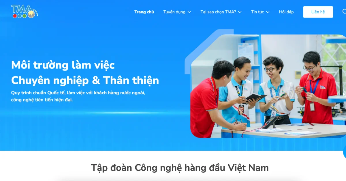 베트남 IT 아웃소싱 기업 선정 - 2026년 비즈니스를 위한 전략적 움직임 17 베트남-IT-아웃소싱-기업-TMA-solution