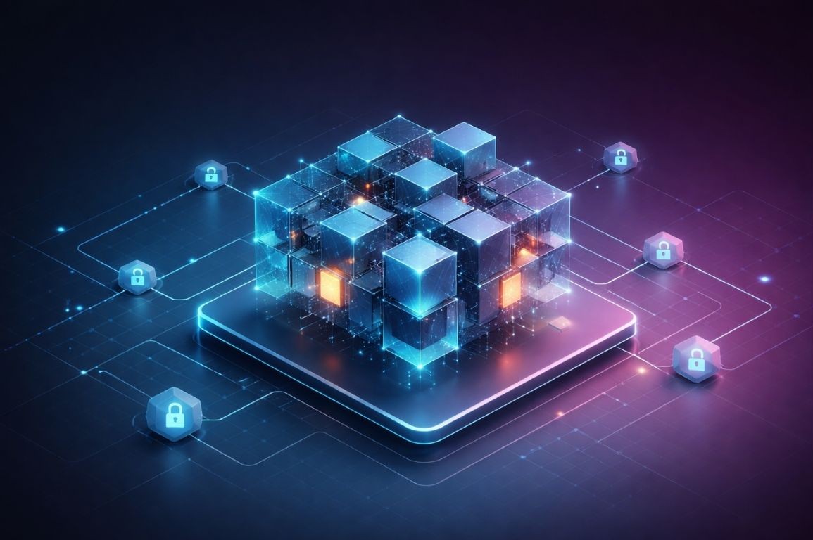 Illustration of developing a blockchain