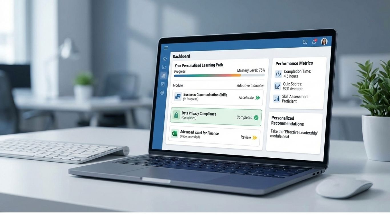 digital learning and analytics overlays.
