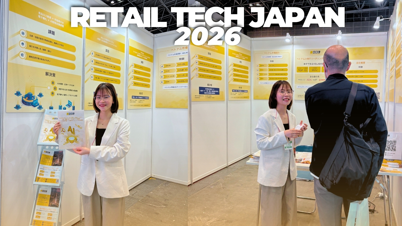 HBLAB PARTICIPATES IN RETAIL TECH JAPAN 2026 | LEVERAGING THE POWER OF AI × DATA TO INNOVATE THE RETAIL INDUSTRY 6 HBLAB Booth at Retail Tech Japan 2026