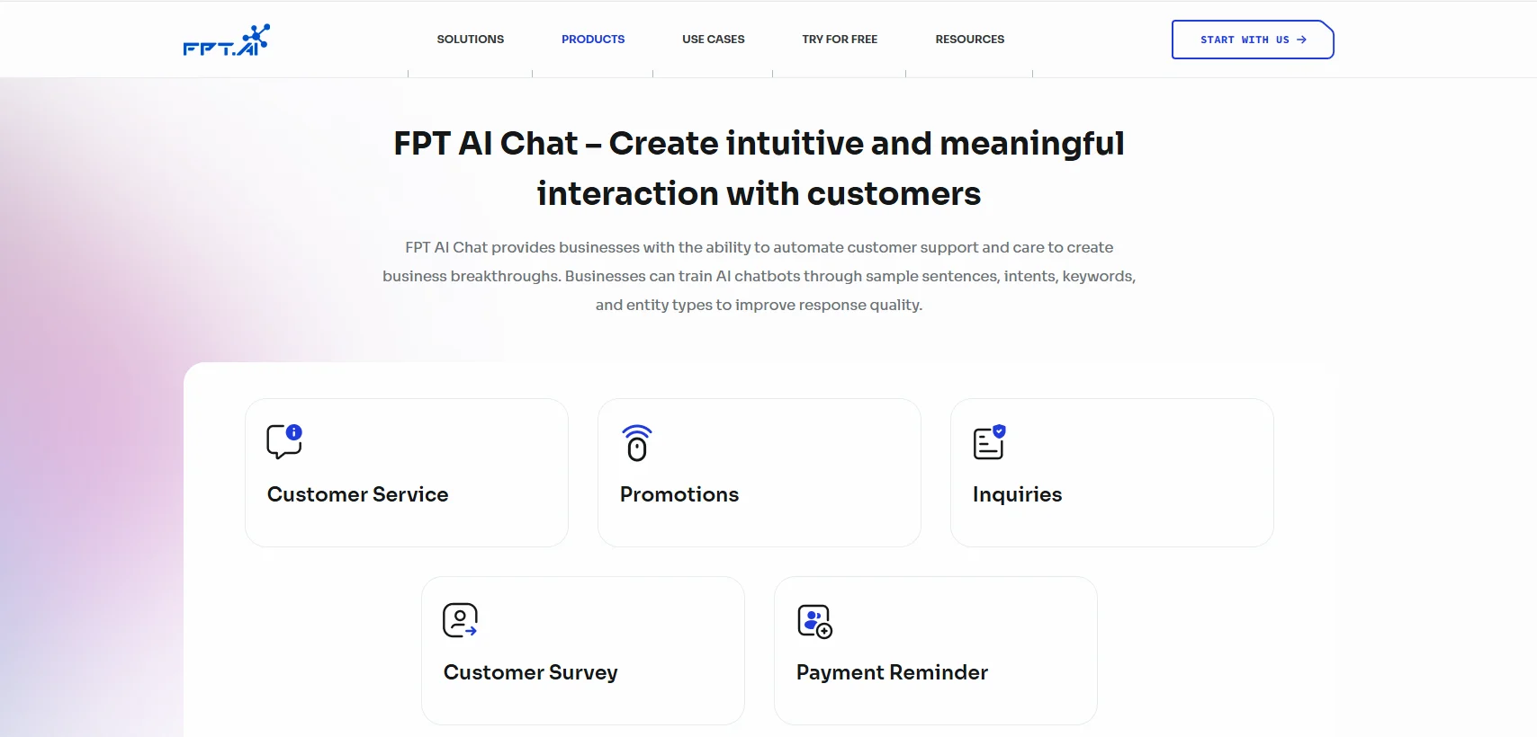 올바른 AI 챗봇 개발사 선택 - 한국 AI 데이터 시장 및 성장 전망 10 AI-챗봇-개발사-FPT-AI