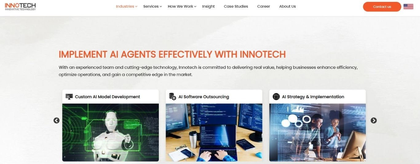 베트남 및 한국에서 AI 에이전트 개발 외주 회사 선정 가이드 12 INNOTECH