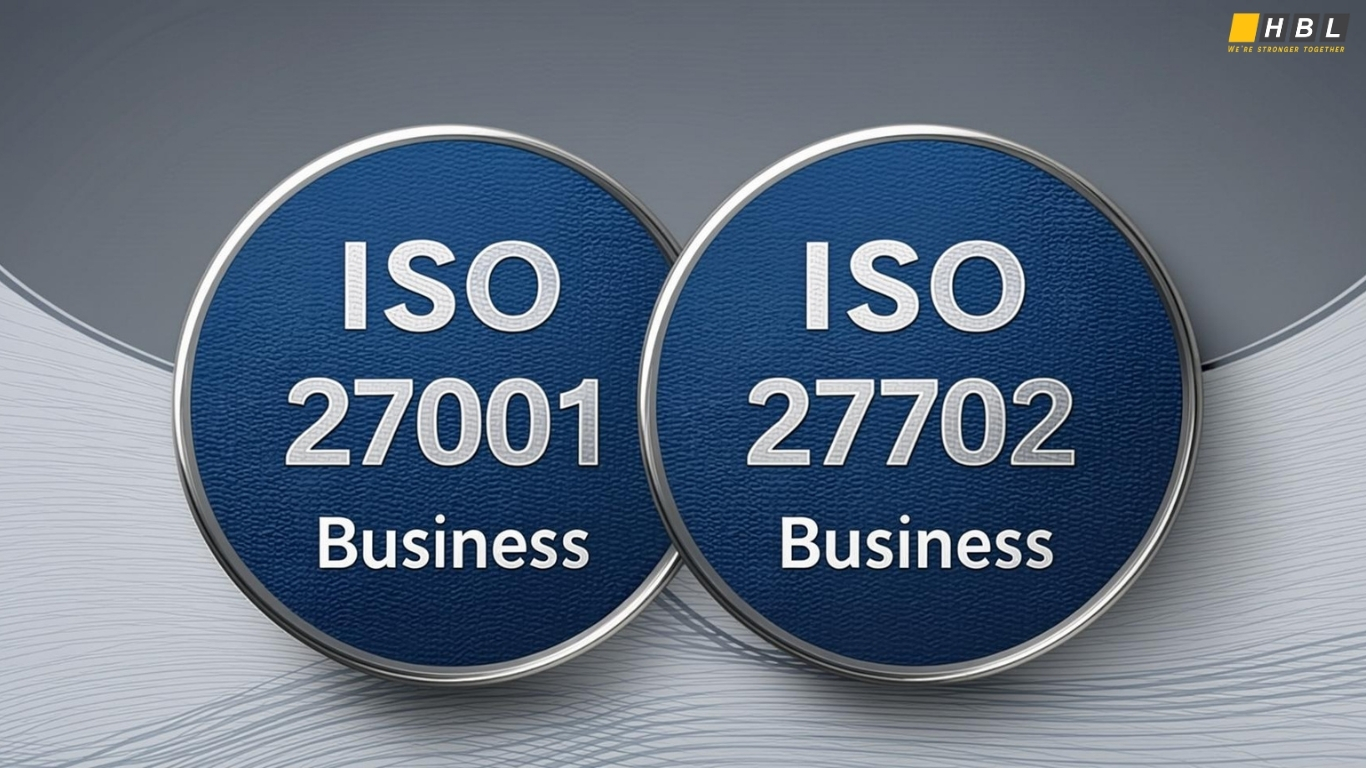 ISO 27001 and ISO 27702 standards badges