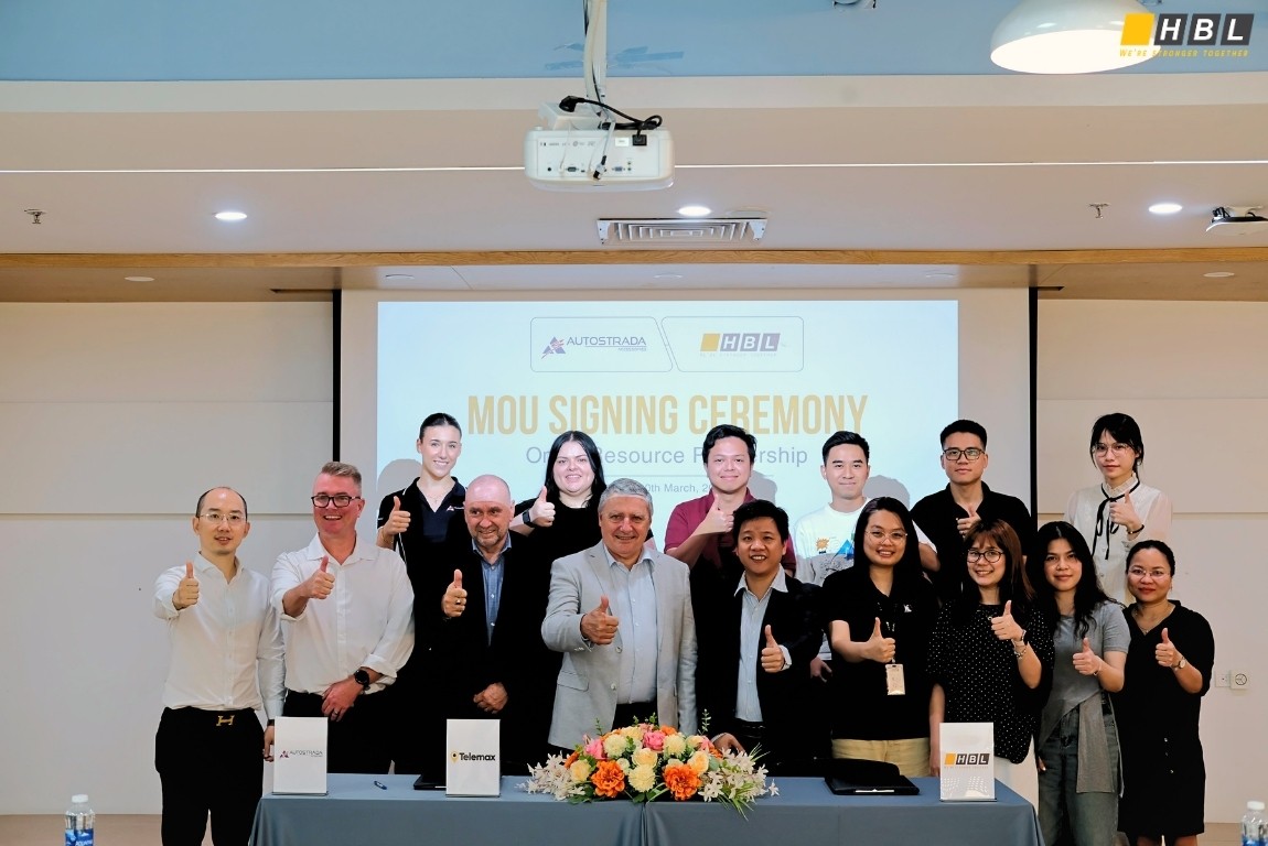 MOU Signing Ceremony: HBLAB, Telemax and AUTOSTRADA