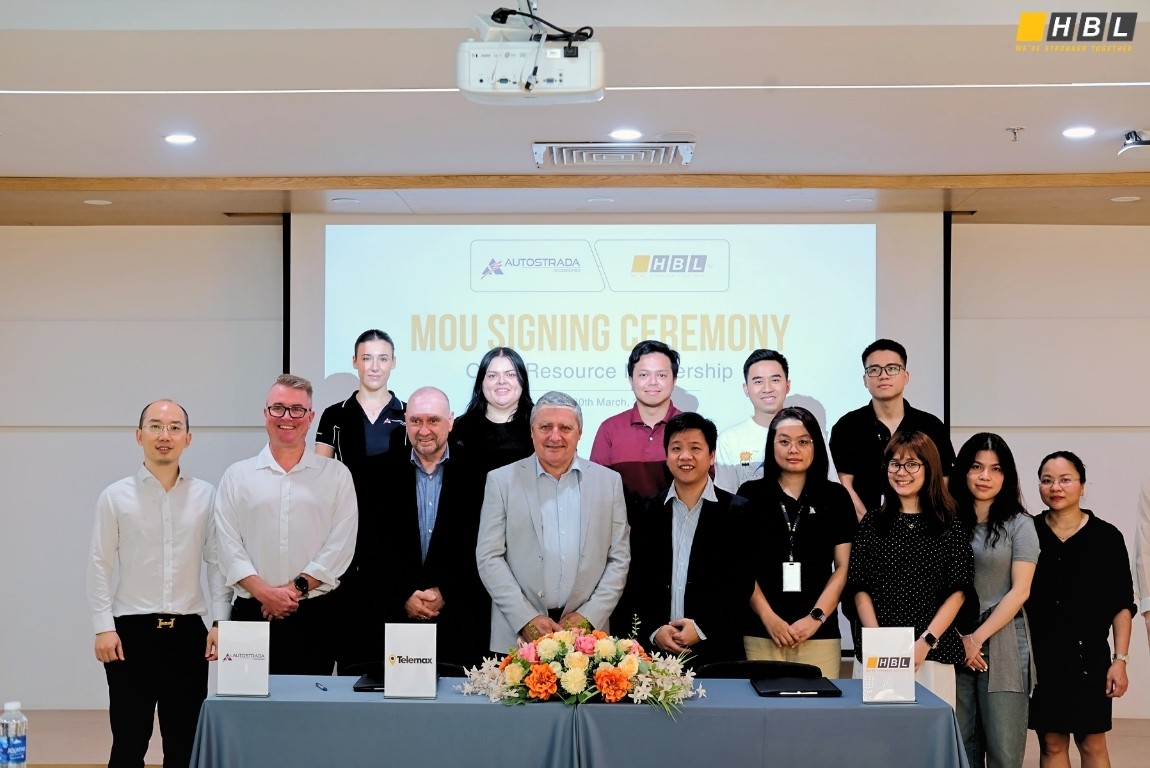 MOU Signing Ceremony: HBLAB, Telemax and AUTOSTRADA