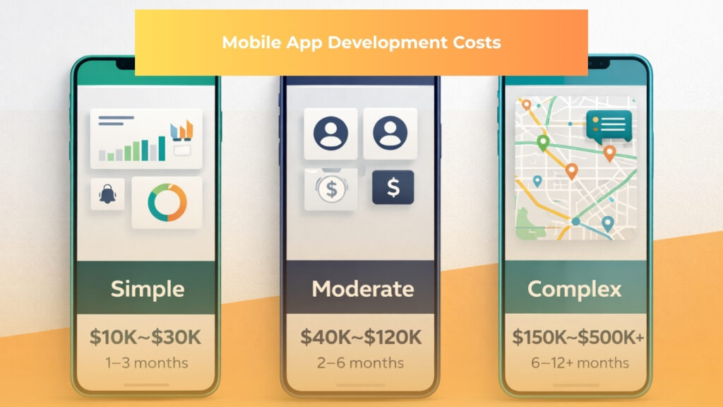 Mobile app development costs thumbnail