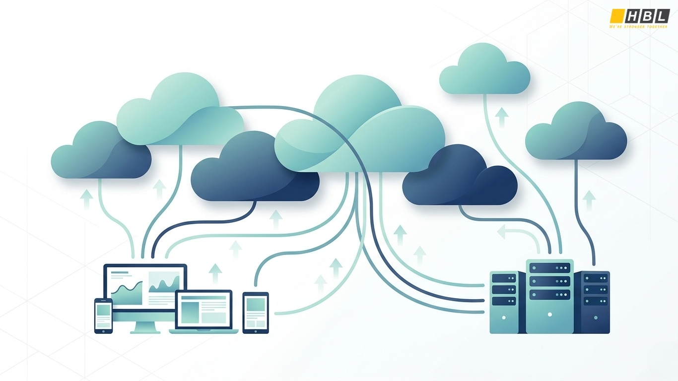 Cloud Services Illustration