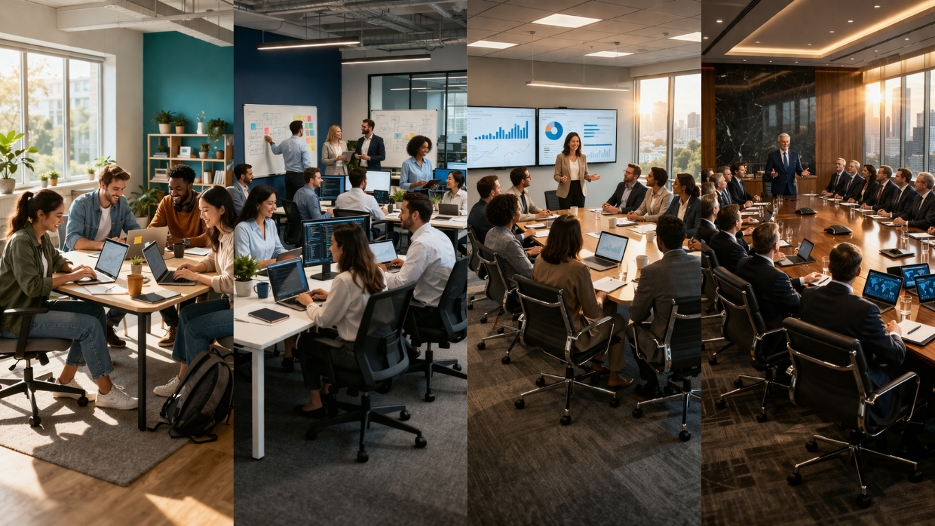 AI Enterprise Solutions Failure: Why Organizations Invest More and Get Less 4 four tiers of organizations for AI adoption