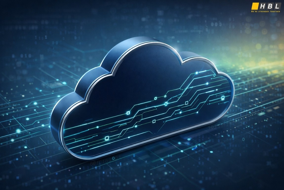 Cloud Computing Illustration