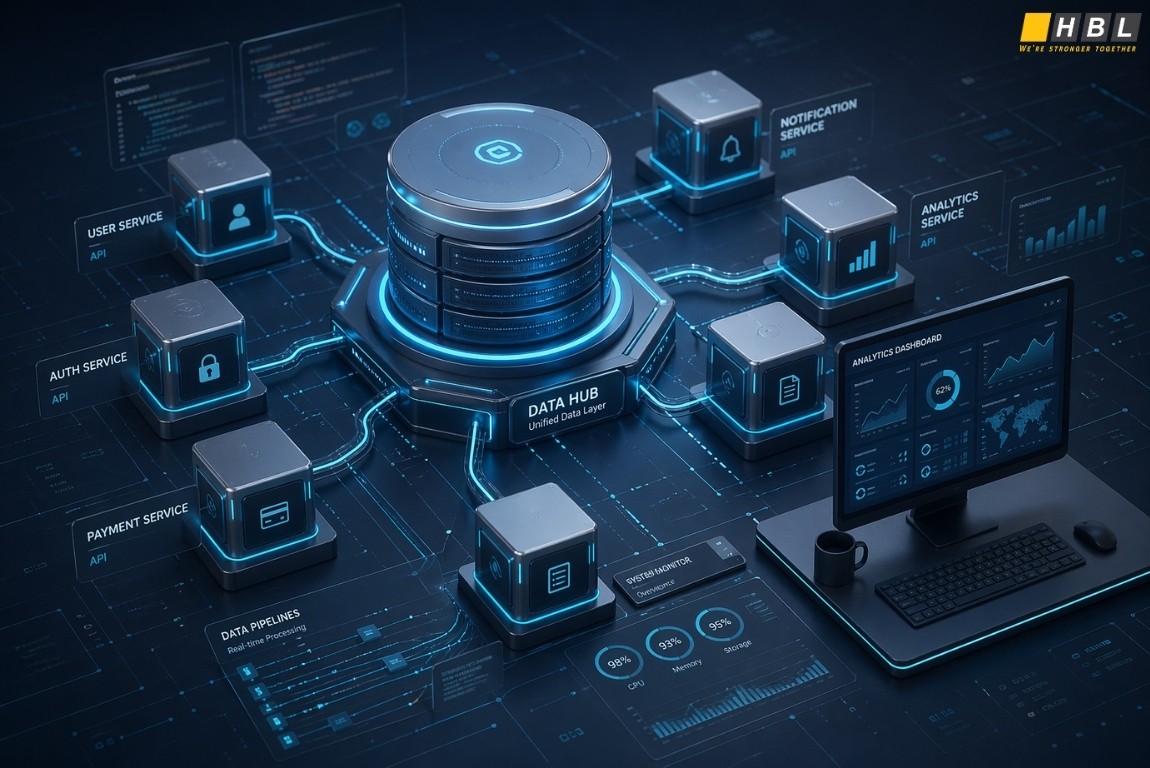 Data Hub Illustration