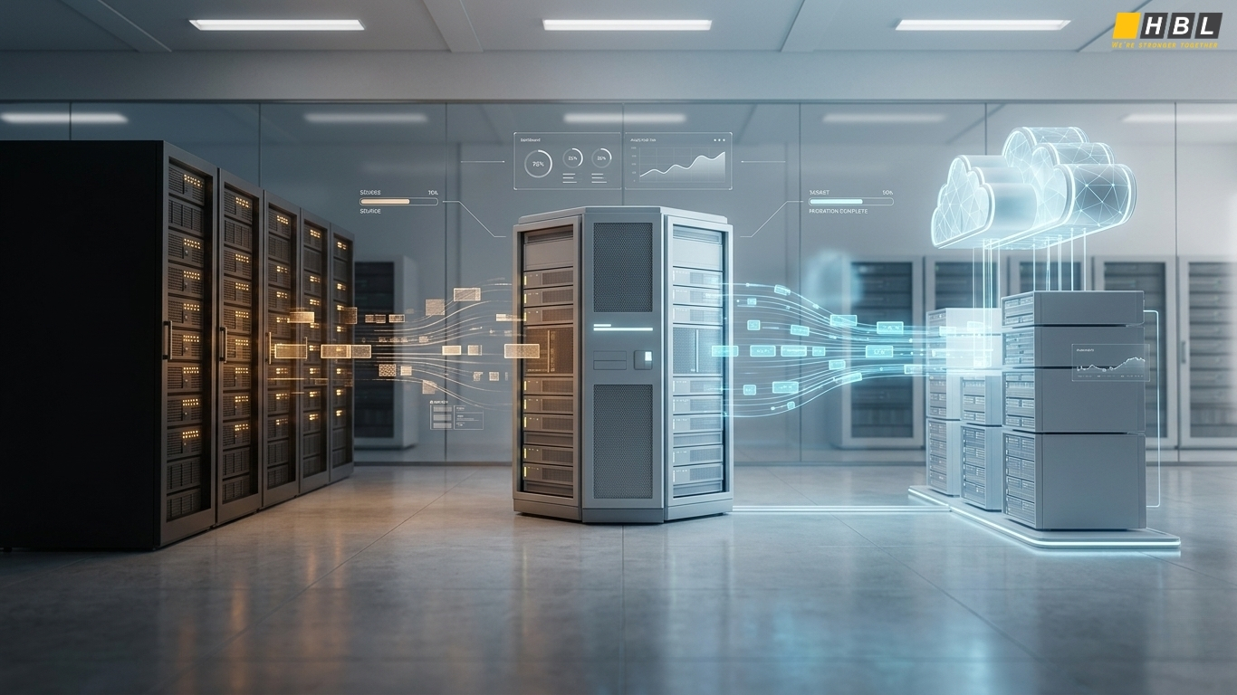 Database Migration Illustration