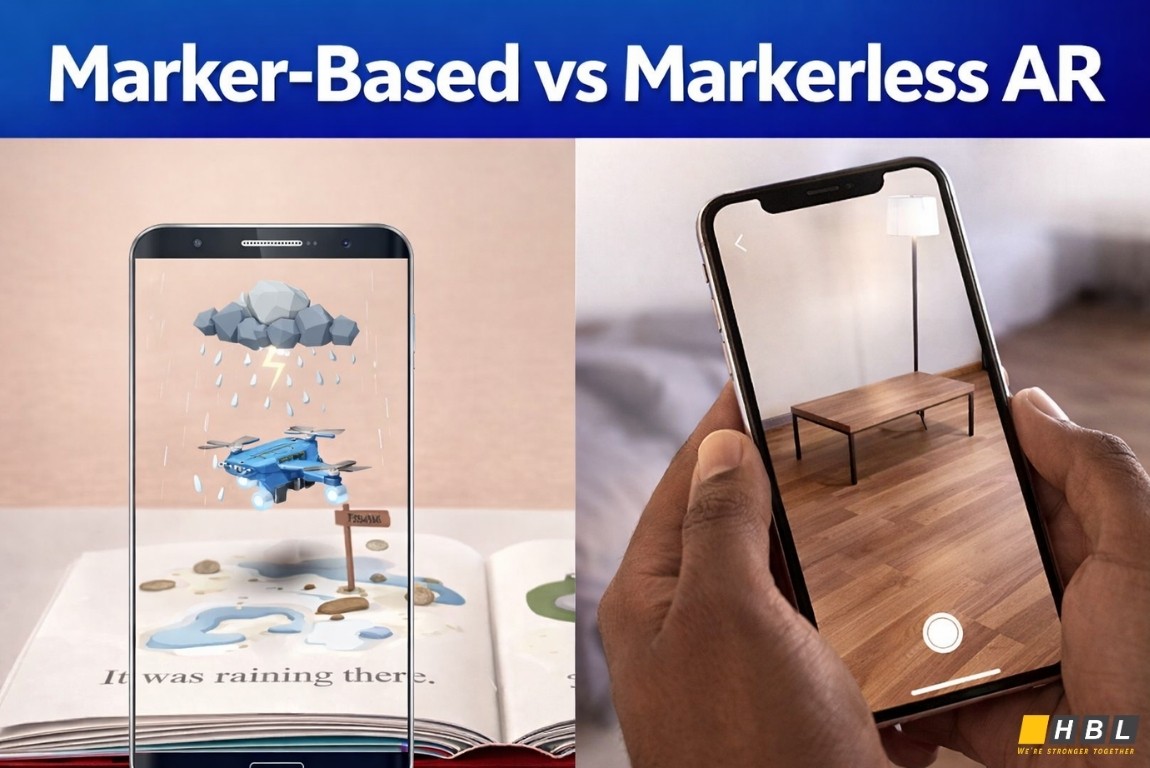 AR Zone App: 6 Features Your Samsung Camera Is Already Capable Of 5 Marker Based vs Markerless AR