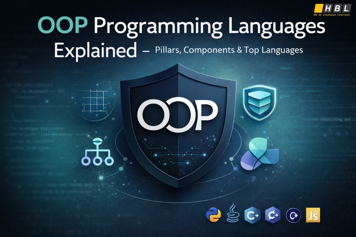 Top Object-Oriented (OOP) Programming Languages to Learn in 2026 4 OOP Languages Hero Image