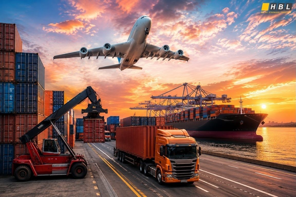 Global logistics transportation network