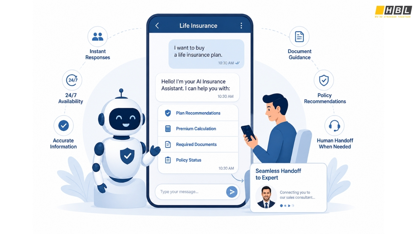 Life insurance chatbot