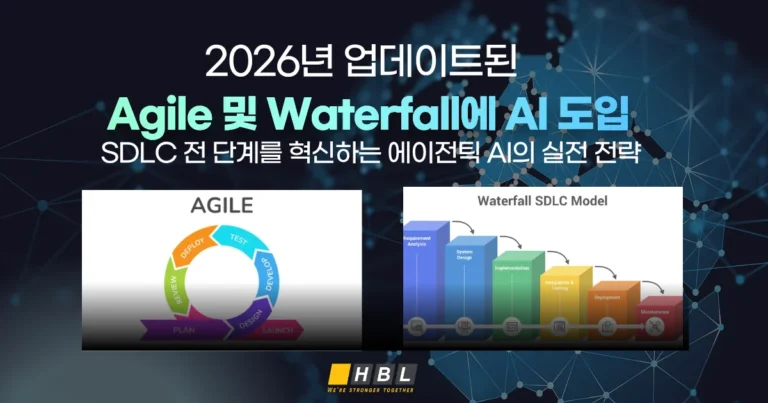 Agile 및 Waterfall에 AI 도입